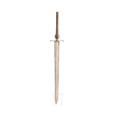 A German military plug bayonet with inscription relating to the siege of Vienna, probably Brandenburg, dated 1683