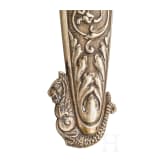 A French dagger with mother-of-pearl handle, 19th century