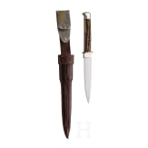 A hunting knife "J&auml;gers Lust und Freunde", circa 1910