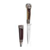A silver-mounted German hunting knife, 1st half of the 20th century