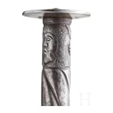 A rondel dagger, collector's replica in the style of circa 1500
