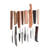 A small collection of German components for custom knives, 20th/21st century