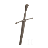 A French knightly hand-and-a-half sword, circa 1440/50