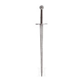 A South German late Gothic hand-and-a-half sword, circa 1490/1500