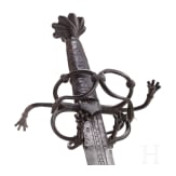 A South German medieval hand-and-a-half sword, circa 1530