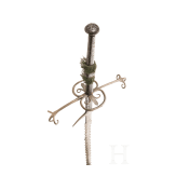 A large Swiss or German two-handed sword, circa 1580