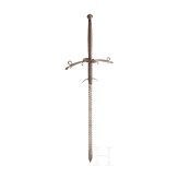 A South German two-handed flamberge, circa 1580