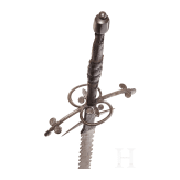 A South German two-handed flamberge, circa 1600