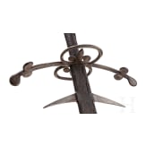 A South German two-handed flamberge, circa 1600