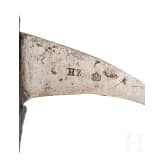 A distinguished two-handed sword from the trabant guard of Prince-Archbishop Markus Sittikus, Salzburg, circa 1612