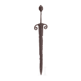 A German foot soldier's short-sword, circa 1600