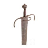 A Saxon sword, circa 1600