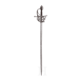 A heavy German rapier, circa 1600
