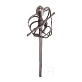 A heavy German rapier, circa 1600