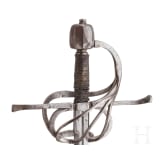 A German cavalryman's sword, circa 1610/20