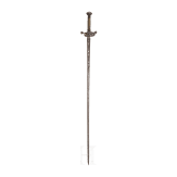 A German officer's sword, assembled from old parts, circa 1650