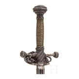 A German officer's sword, assembled from old parts, circa 1650