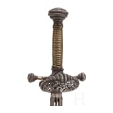 A German officer's sword, assembled from old parts, circa 1650