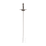 A German cup-hilt rapier, circa 1660