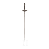 A German cup-hilt rapier, circa 1660