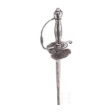 A chiselled Dutch small sword, circa 1720