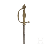 A German small sword, circa 1760