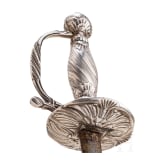 A German silver-mounted small sword, circa 1780
