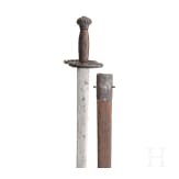 A "Katzbalger" (landknecht's sword), collector's replica in the style of the 16th century