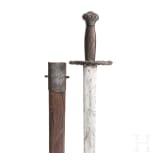 A "Katzbalger" (landknecht's sword), collector's replica in the style of the 16th century