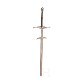 A German two-handed fighting sword in 16th century style, modern reproduction