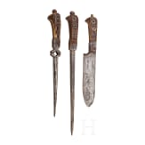 A German hunting trousse, 17th century