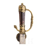 A luxurious German hunting hanger, circa 1700
