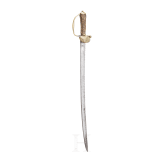A German hunting hanger with sawback blade, 1st half of the 19th century
