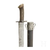 A heavy Austrian hunting chopper, 19th century