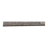 A richly etched hunting hanger, LePage &agrave; Paris, circa 1860