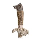 An Austro-Hungarian hunting hanger, bandolier and epaulettes worn by a count's high-ranking forestry official, circa 1910