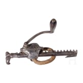 A German Gothic crossbow winch, circa 1500