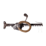 A German Gothic crossbow winch, circa 1500