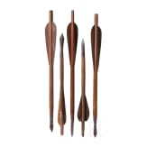 Five German crossbow bolts, 14th/15th century and later
