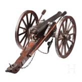 Gesch&uuml;tzmodell, Sammleranfertigung des 20. Jhdts. im Stil um 1860