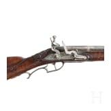 Steinschlossgewehr mit osmanischem Lauf, deutsch, um 1740