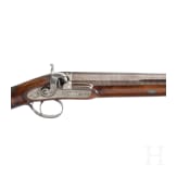 Perkussionsschrotflinte im Kasten, Purdey in London, um 1850