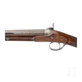 Perkussionsschrotflinte im Kasten, Purdey in London, um 1850
