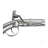 Ganzmetall-Steinschlosspistole, deutsch oder Niederlande, um 1660