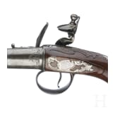 Ein Paar Queen Anne-Pistolen, T. Richards in Birmingham, um 1740