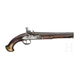 Steinschlosspistole, deutsch, um 1780