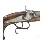 Ein Paar Perkussionspistolen, Belgien, um 1840