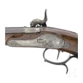 Ein Paar Perkussionspistolen im Kasten, Johann Hafner in Bozen, um 1850
