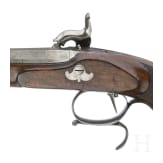 Ein Paar Perkussionspistolen im Kasten, Romain Schaller in Fribourg, um 1850