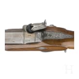 Perkussionspistole im Kasten, L&uuml;ttich, um 1850